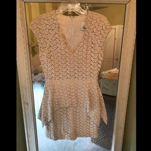 Beautiful yigal azrouel peplum dress